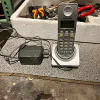 تلفن بی سیم پاناسونیک سوخته