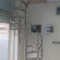 پله گرد استیل