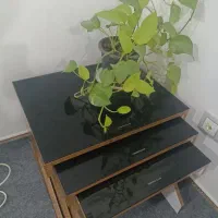 میز جلو مبلی با سه تا عسلی