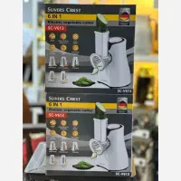 سالاد ساز برقی سیلور کرس 6تیغ استیل ضد زنگ800w