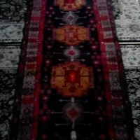 عتیقه 120سال نایاب قالیچه دستبافت رموز عرفان عشایر