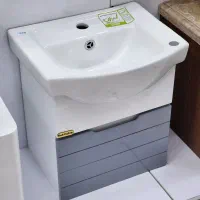 خط دار طوسی روشویی ۴۲ سانت دیواری