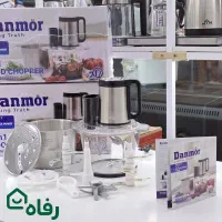 خردکن و غذاساز ۶ کاره دوکاسه دانمور باضمانت +ارسال