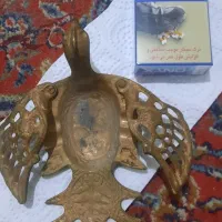 جاسیگاری برنجی عتیقه ۱۰۰ ساله