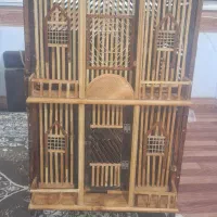 قفس پرنده چوبی