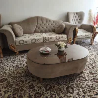 ست مبل هفت نفره و ناهارخوری چهار نفره
