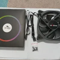 فن RGB مدل Devislon|قطعات و لوازم جانبی رایانه|بوشهر, |دیوار