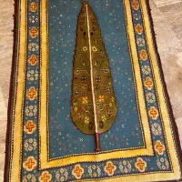 گلیم فرش نقشه درخت سرو اعلا