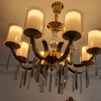 لوستر۸شاخه مدرن