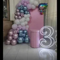 لوازم قنادی آی سو اجاره میز و بک گراند