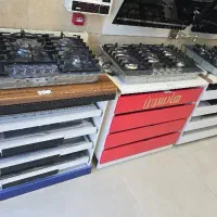 انواع اجاق گاز صفحه ای شیشه ای و استیل