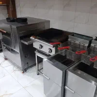 کلیه لوازم فست فود کارکرده درحد