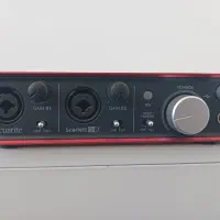 کارت صدا فوکوس رایت 2i2 و  میکروفون AKG و هدفن AKG