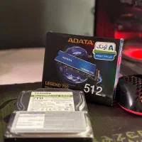 هارد آکبند+گارانتی512g ssd nvme m2 اینترنالHDD 2tb