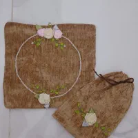 جانماز روبان دوزی شده
