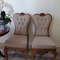 دو عدد صندلی لمسه مبلی