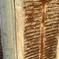بدنه کولر آبی با موتور سوخته