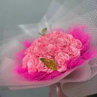 ساخت گل های روبانی