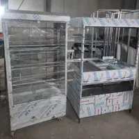 فر ویترین شیشه گردان کباب گرمکن جوجه ساندویچی ترکی
