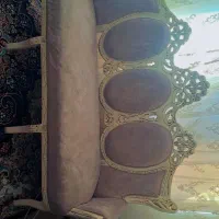 مبل استیل رنگ صدفی ۸ نفره