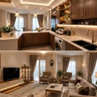 شاهکار-معماری-برج-باغ-10-طبقه-تک-واحدی-3پارکینگ