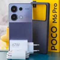Poco m6 pro بنفش 512 سالم تمیز R12