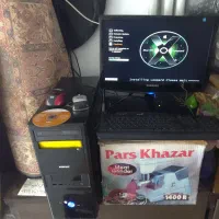 Pc ram CPU HDD کامپیوتر کامل LCD 19 فول امکانات vg