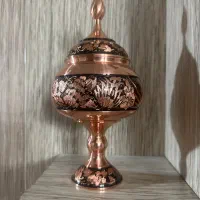 شکلات خوری مسی و سیاه قلم