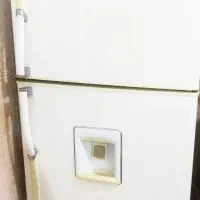 یخچال فریزر الکترو استیل تمیز کم کار سالم