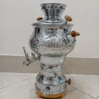 سماور‌برنجی‌‌ نو‌ و‌ آکبند