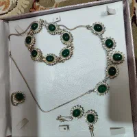 نقره ست کامل دست ساز ملیله کاری درجه ۱