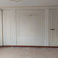 گچبری کلاسیک قاب بندی تی وی