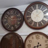 انواع ساعت دیواری چوبی و پلی استر