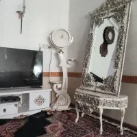ست آینه ساعت زیرتلویزیون