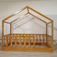 سرویس خواب نوزاد و نوجوان تخت کلبه