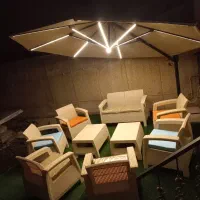 آلاچیق چتری و صندلی مبلی ضد آب