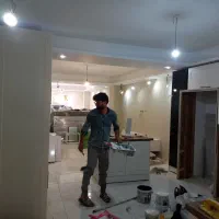 نقاشی ساختمان/ رنگ کاری کناف /بتونه کاری /