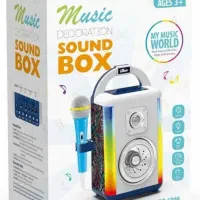 اسپیکر بلوتوثی قابل حمل مدل Box sound  میکروفوندار