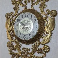 برنز ساعت دیواری برنج بزرگ و چشمگیر
