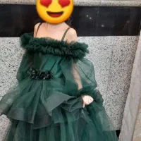 لباس مجلسی و تاج بچگانه