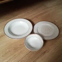 شیرینی خوری وبشقاب و پیاله و بس وکاسه و رنده