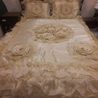 سرویس خواب عروس فانتزی و توردار نو (تولید ترکیه)
