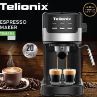 اسپرسو ساز 1500 میلی‌لیتر تلیونیکس مدل TEM-5114