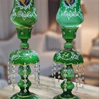 شمعدان دکوری قاجاری