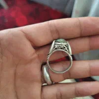 انگشتر فیروزه قدیمی نقره