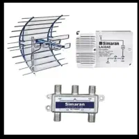 نصب آنتن ثابت و گردان تنظیم گیرنده 4k/HD تلوزیون