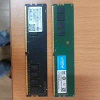 رم کامپیوتر ram 8GB d4 2666 crucial