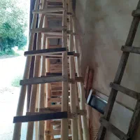 نردبان چوبی