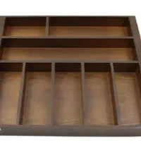 جای قاشق کابینتی چوبی