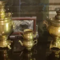 ۲ عدد سماور ذغالی سالم آنتیک